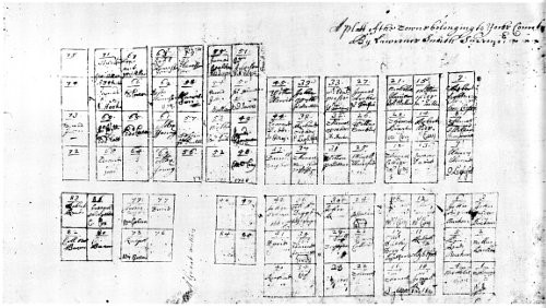 Plat of Major Lawrence Smith