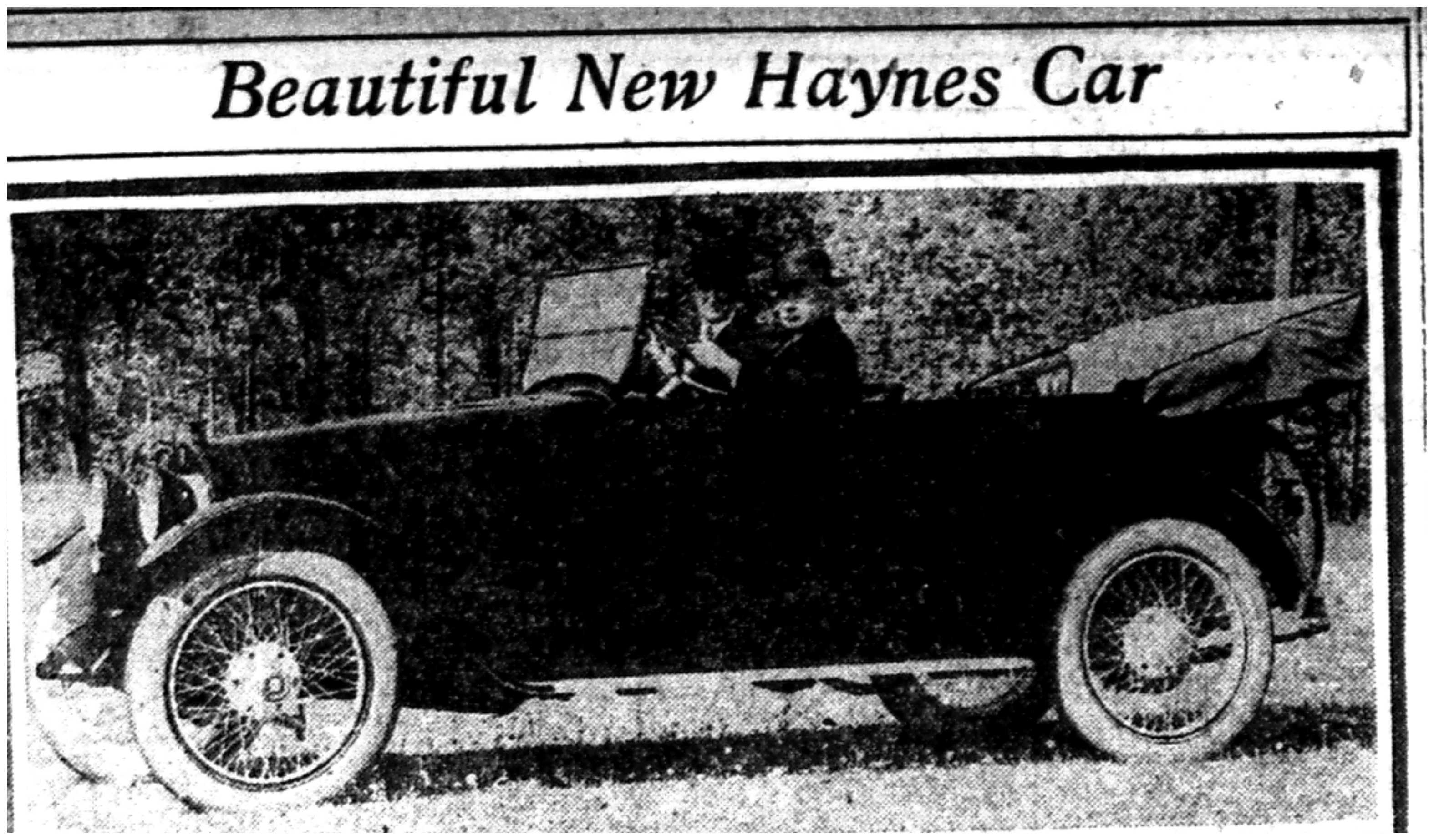 1918 Haynes Car
