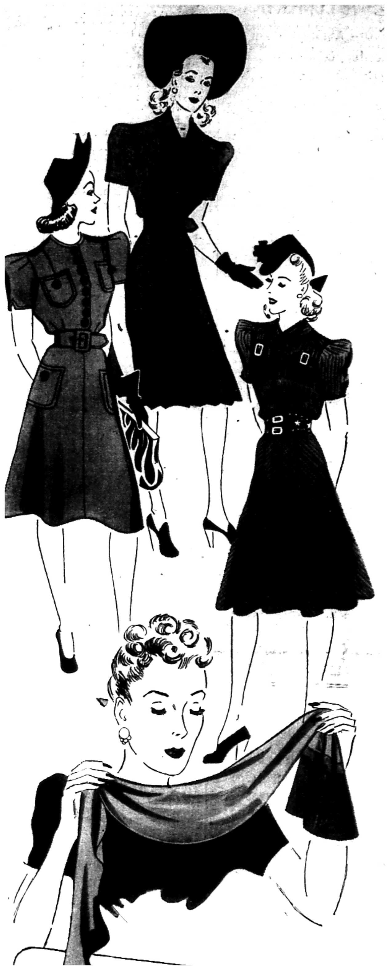 1940 Dress Styles