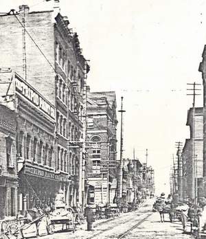 Old Alabama Street in Atlanta