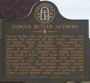 Historic Marker of Butler Plantation