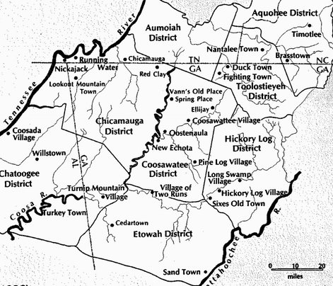 Cherokee Map