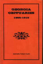 Georgia Obituaries 1905-1910