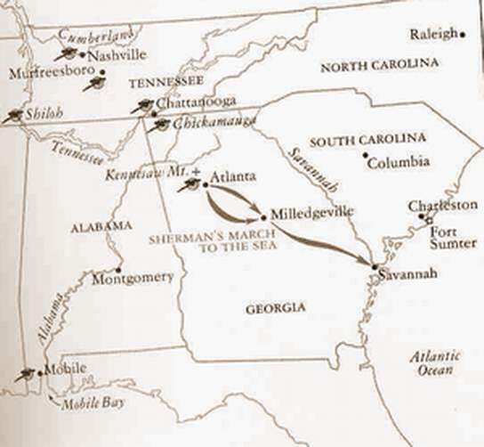 Sherman Map
