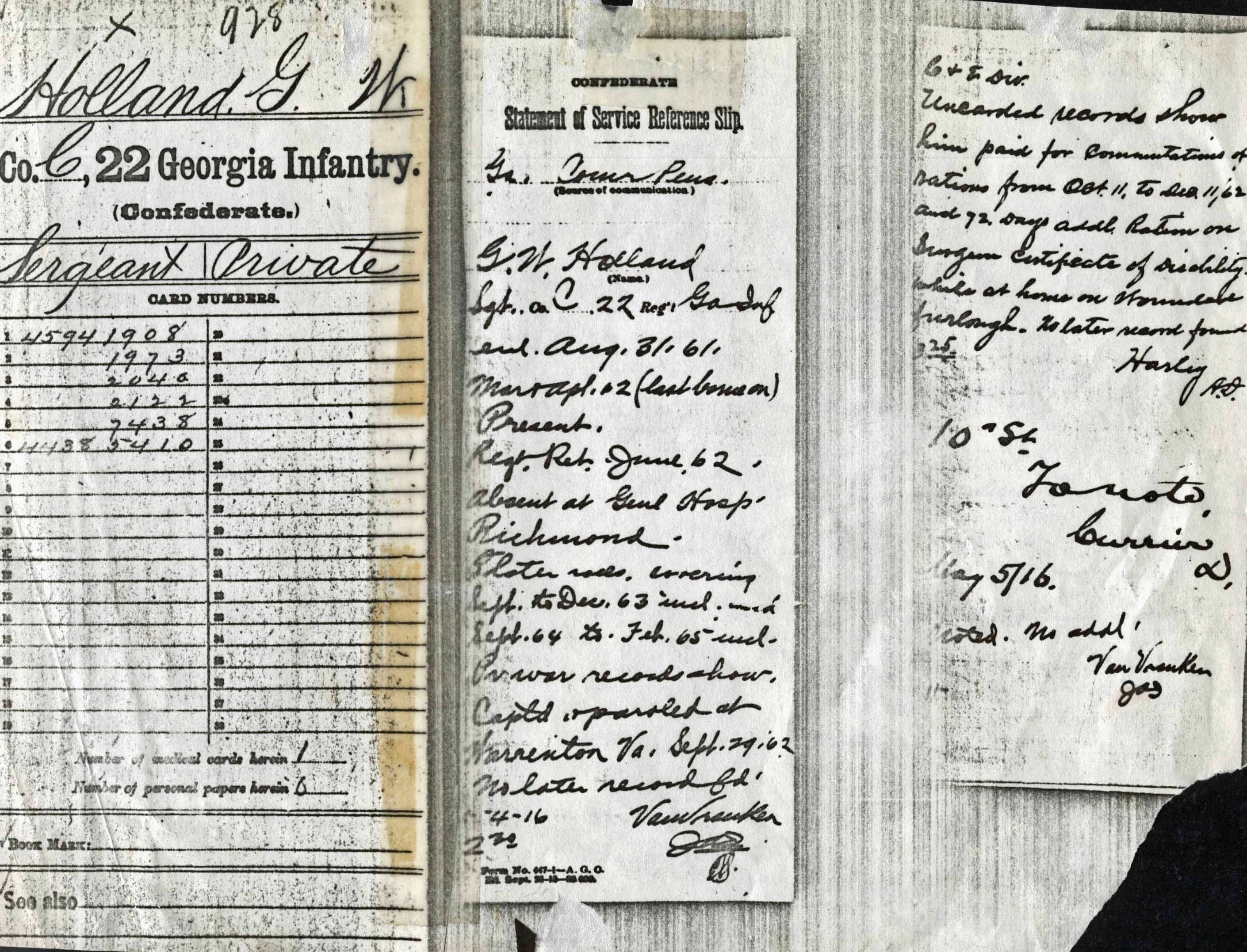 Muster Rolls